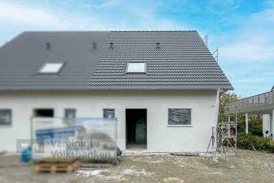 Neubau Doppelhaushälfte mit Garten und Carport DHH Rechts