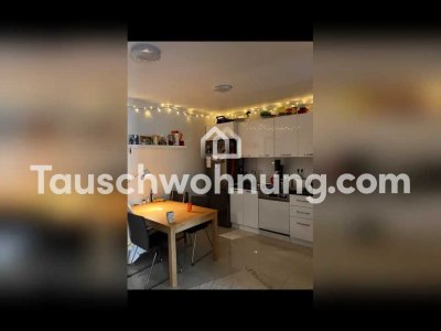 Tauschwohnung: 2 Zimmer Wohnung mit großem Garten, Terrasse und Tiefgarage