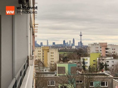 Geräumige 4-Zimmerwohnung mit Blick auf die Skyline in Frankfurt Nieder-Eschbach - Energieausweis D