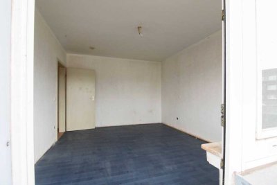 Wohnen mit Blick ins Grüne: 2-Zimmer-Etagenwohnung mit Balkon und Gemeinschaftsgarten