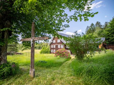 Historisches Schwarzwaldhaus im Grünen