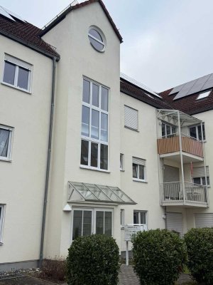 Gemütlich und gut geschnitten: 1-Zimmer-Wohnung mit Balkon in Günzburg