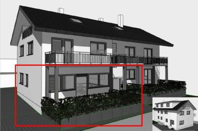 Zwei geschmackvolle 2,5- und 2-Zimmerwohnungen mit Balkon/Terrasse, EBK und geh. Innenausstattung