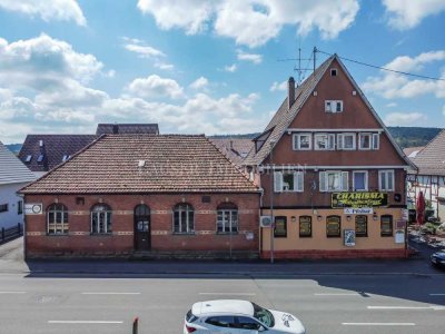 Denkmalgeschütztes Wohn- und Geschäftshaus in zentraler Lage von Leonberg-Eltingen