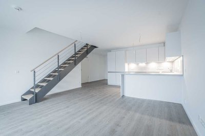 Ab Mai: Maisonette-Wohnung mit EBK und großer Terrasse