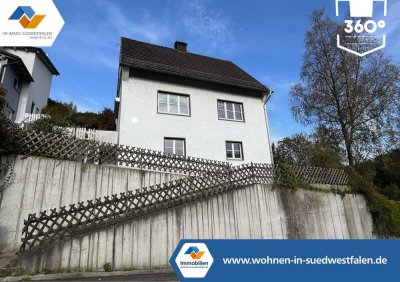 VR IMMO: |BIETERVERFAHREN| Handwerkerhaus. Kleines Einfamilienhaus in ruhiger Lage von Werdohl.