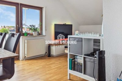 Vermietete Wohnung mit Garage in Karlsdorf-Neuthard.