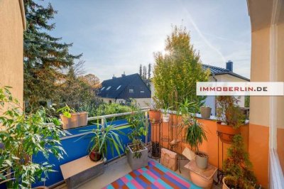 IMMOBERLIN.DE - Toplage! Exquisite Wohnung mit ruhigem Südwestbalkon & Pkw-Stellplatz