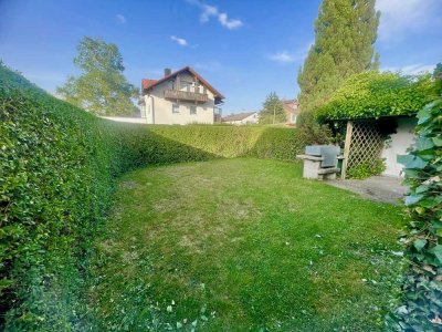 Mit großem Balkon und 87 m² eigenem Garten in ruhiger und guter Lage!