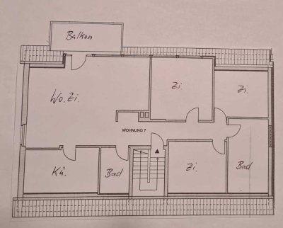 Helle Wohnung in gepflegtem Mehrfamilienhaus