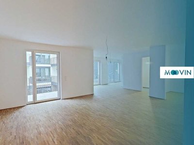 ++ NEUBAU-HIGHLIGHT: Großzügige 3-Zimmer-Wohnung mit exklusiver Ausstattung inkl. EBK und Balkon ++