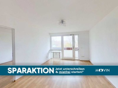 ERSTE MIETE GESCHENKT*: Renovierte 2-Zimmer-Wohnung in Nürnberg-Langwasser mit Balkon und Badewanne