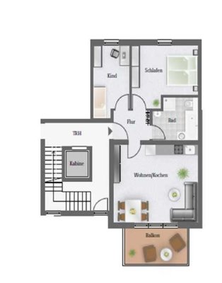 +Neubau++Erstbezug+moderne helle 3R-Wohnung+EG+Balkon+Tiefgarage+