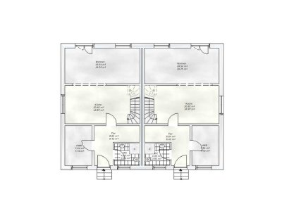 Wenn sich 2 Familien 1 großes Grundstück teilen, kann der Haus-Traum vielleicht wahr werden …..