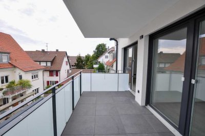 Lichtdurchflutete Neubauwohnung mit Südbalkon