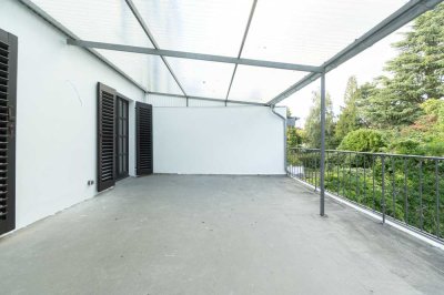 Die Ideale single Wohnung - sanierte 2-Zimmer-Terrassenwohnung auf der Brucknerallee