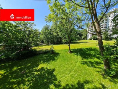 Helle und ruhige 2-Zimmerwohnung mit Balkon und Blick ins Grüne