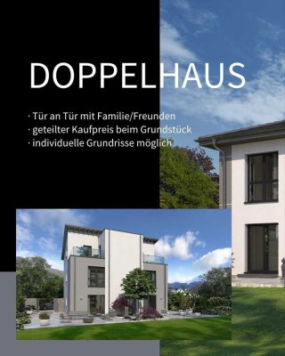 Doppelhaus-Gemeinsam wohnen, individuell leben...