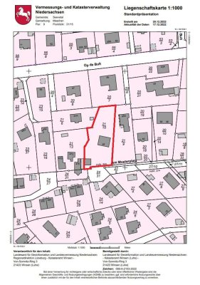 Zweifamilienhaus mit zwei Gartenanteilen + baureifer Bauplatz in bester Lage von Maschen