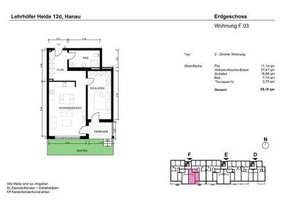 Moderne 2-Zimmer mit Garten inkl. Einbauküche