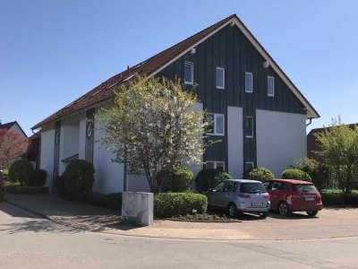 Barrierefreie Erdgeschosswohnung mit Balkon in Luhden (Nähe Golfplatz)