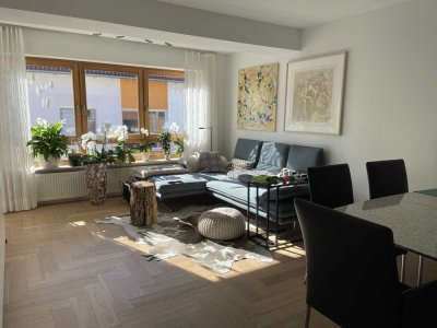 Hochwertige, sonnige 3,5-Zi. -Wohnung mit SW-Balkon, Garage in NU- Burlafingen, Privatverkauf!