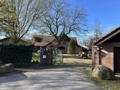 Idyllische 3,5-Zimmer-Terrassenwohnung mit 360 m² eigenem Garten in Bocholt-Barlo