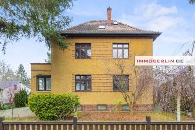 IMMOBERLIN.DE - Top-Wohlfühllage! Brillantes Einfamilienhaus mit großem Südwestgarten