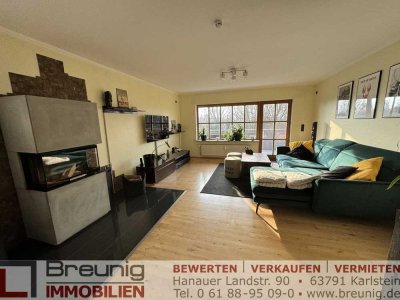 Gepflegte 4-Zi.-OG-Wohnung mit EBK, großem Balkon und Gäste-WC in Kleinostheim