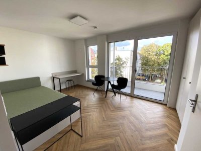 Minimaler Aufwand, Maximaler Komfort! - Möblierte 1 Zimmer mit EBK, Balkon und Abstellkammer!