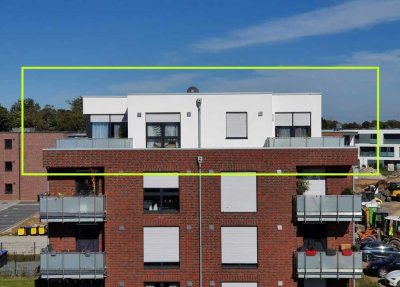 Exklusive 3-Zimmer-Penthouse-Wohnung mit gehobener Innenausstattung mit Balkon in Kamp-Lintfort