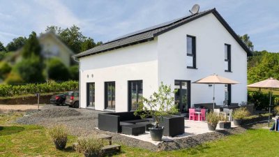 RESERVIERT: Modernes Effizienzhaus mit Garten und Weitblick