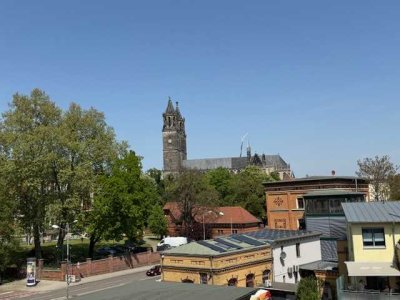 Erstbezug Wohn(t)raum im exklusiven Neubau, mit Elb- und Domblick