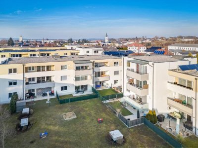 SONNIGE, BARRIEREFREIE 4-ZIMMER-WOHNUNG MIT BERGBLICK IM HERZEN VON VORCHDORF