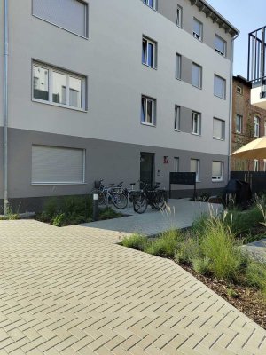 barrierearme Erdgeschosswohnung in Neubau mit Terrasse