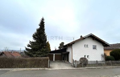 Sanierungsbedürftiges Einfamilienhaus nahe Kempten mit schönem Ausblick