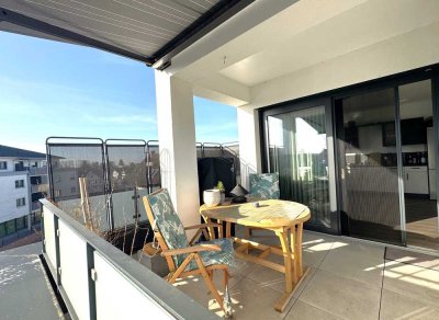 Moderne, sonnige- 3 Zi- Penthouse mit Sonnenterrasse, EBK im Zentrum von Appenweier