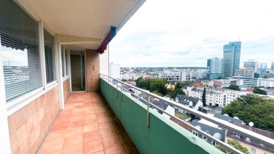 3-Zimmer-Wohnung mit Balkon und Skylineblick