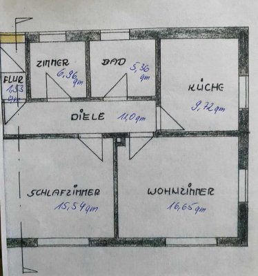 Schöne sanierte 2,5-Zimmer-Wohnung in Peißenberg