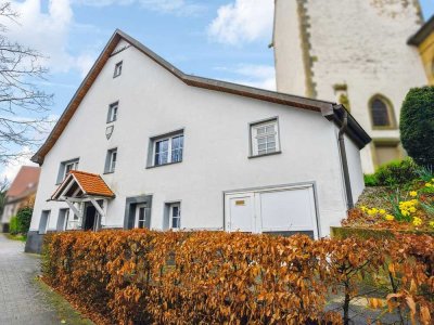 Ein Fachwerk zum Verlieben! Liebebedürftiges Einfamilienhaus mit Scheune und Ausbaureserve