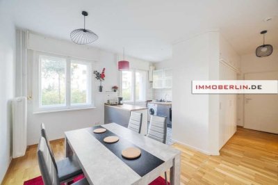 IMMOBERLIN.DE- Exzellente Wohnung mit Loggia/Terrasse & sonnigem Garten