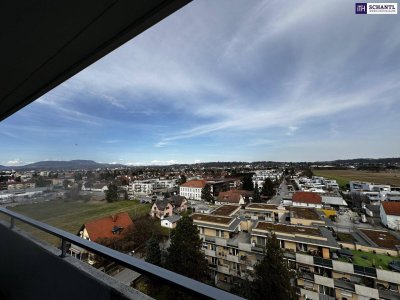 Traumhaftes 3-Zimmer-Penthouse mit unglaublichem Fernblick -Sonnenloggia und Stellplatz inkludiert - Jetzt zugreifen!!