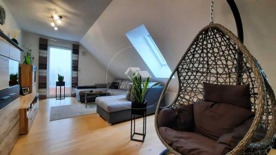 Exklusive Maisonette-Wohnung mit Balkon