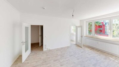 2-Raum-Wohnung mit Balkon in begrünter Wohnlage