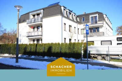 Exklusive 2-Zimmer-Erdgeschosswohnung mit Balkon, Gärtchen u. Fahrstuhl in Finkenkruger Toplage