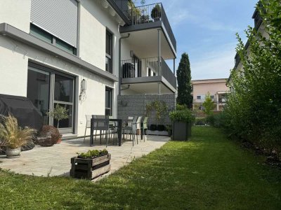 Moderne 3,5-Zimmer-Gartenwohnung im Herzen von Wolnzach