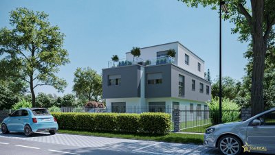 NEUES PROJEKT! FABELHAFTES DOPPELHAUS MIT KELLER, 185m² WNFL, 5 ZIMMER, 2 WC's, DACHTERRASSE. PROVISIONSFREI für den Käufer.