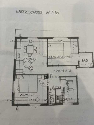 Exklusive, modernisierte 3-Zimmer-Wohnung mit Einbauküche in Filderstadt