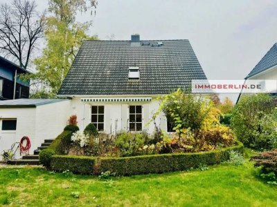 IMMOBERLIN.DE - Top-Wohlfühllage! Charmantes Einfamilienhaus mit Gartenparadies