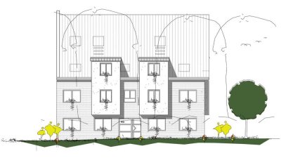 Neubau! 132,10 m² große Erdgeschoss-Souterrainwohnung in Bottrop-Fuhlenbrock